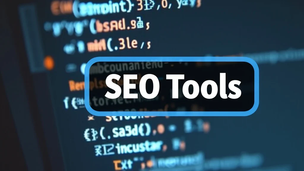 The image shows a collection of icons representing various best free SEO tools that work for website optimization.