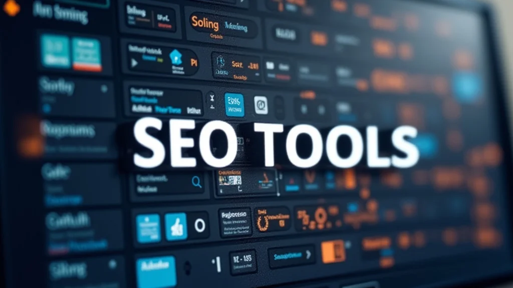 The image shows a diverse collection of digital tools presented as puzzle pieces for the Best SEO Tools For Beginners Simple Guide.