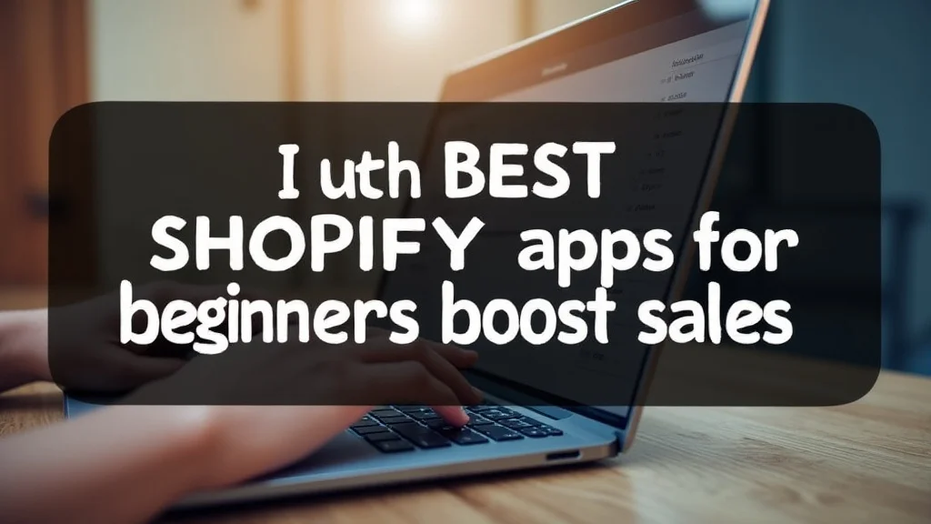The image shows a collection of app icons relevant to boosting sales for beginner online stores.